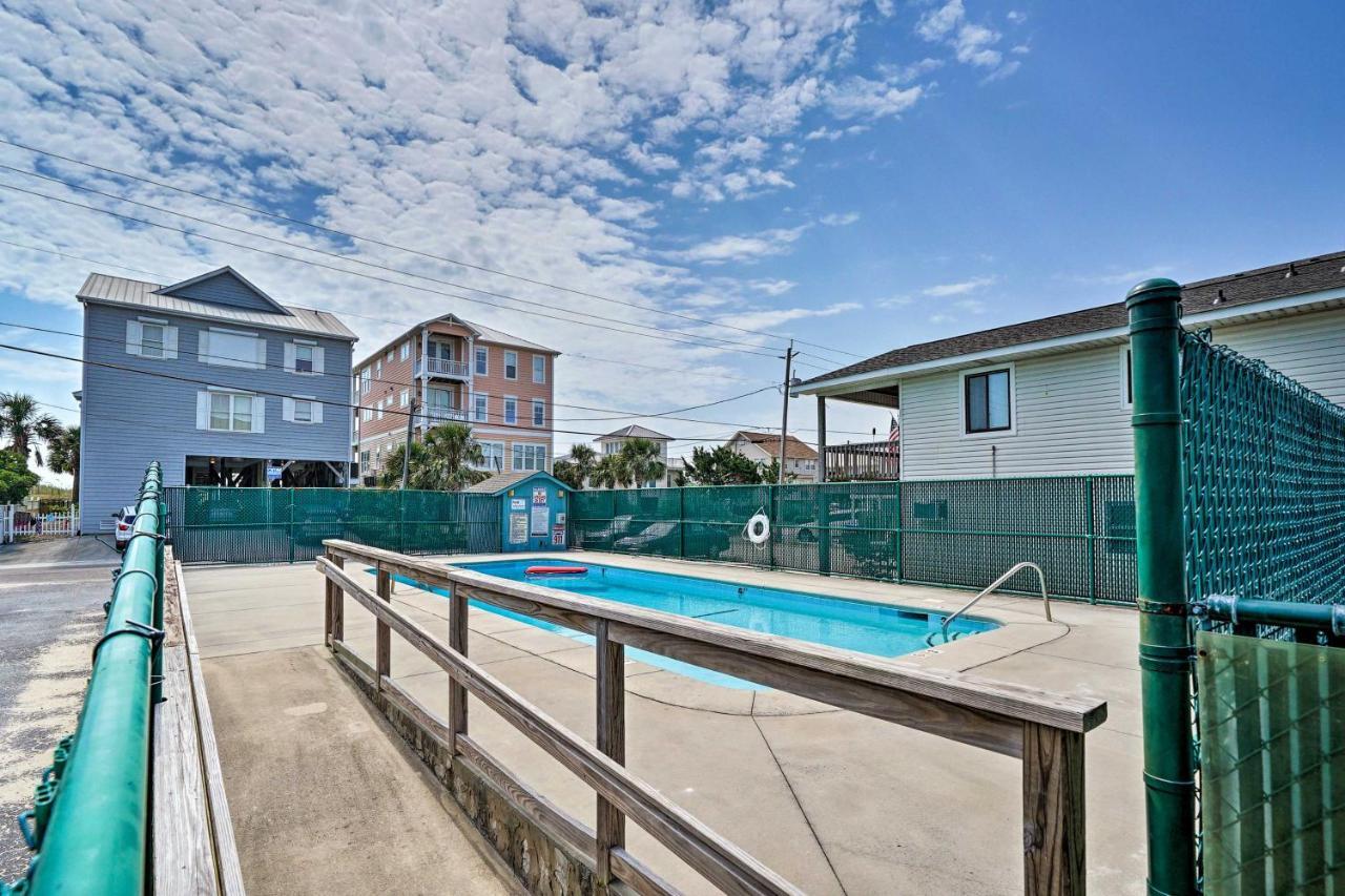 Condo With Balcony And Pool Walk To 2 Beach Accesses! Carolina Beach Exterior foto