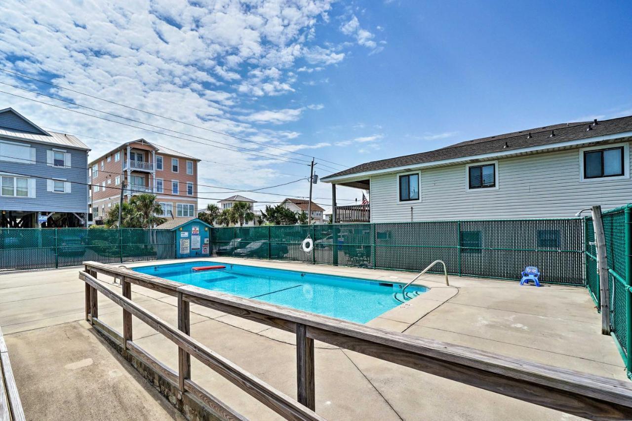 Condo With Balcony And Pool Walk To 2 Beach Accesses! Carolina Beach Exterior foto